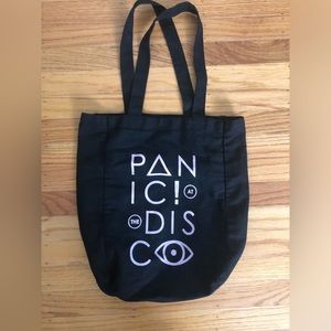 Panic at the Disco 2014/15 VIP tote bag